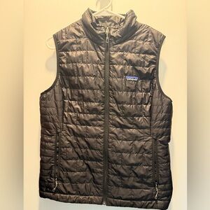 Black Quilted Vest by Patagonia